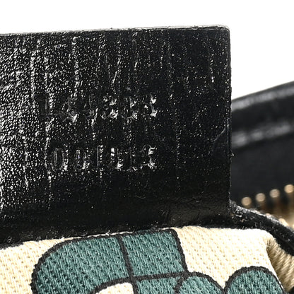Gucci Monogram Web Jolicoeur Charms Messenger Bag Black 7 of 10