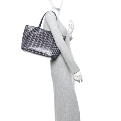 Goyard Goyardine Artois PM Navy 2 of 10