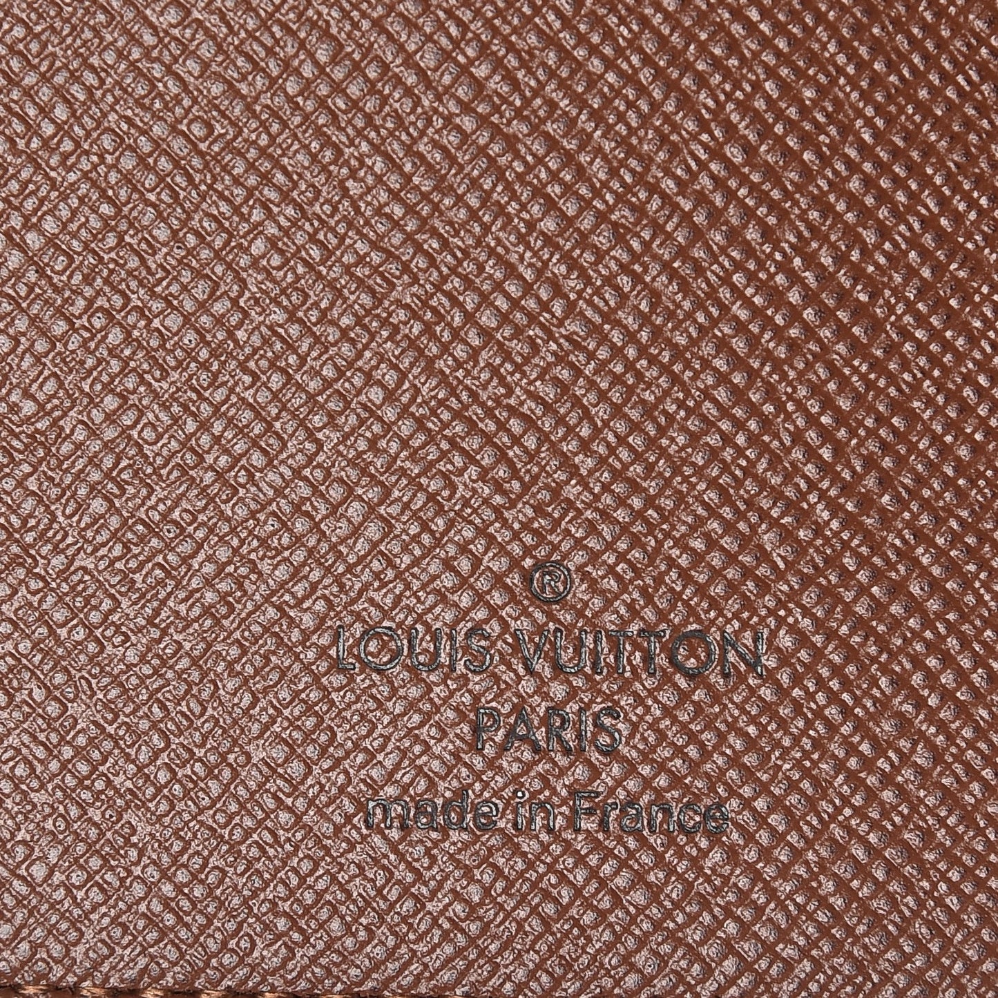 Monogram Desk Agenda Cover