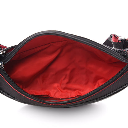 Christian Louboutin Calfskin Pyramid Embossed Parisnyc Belt Bag Black 4 of 10