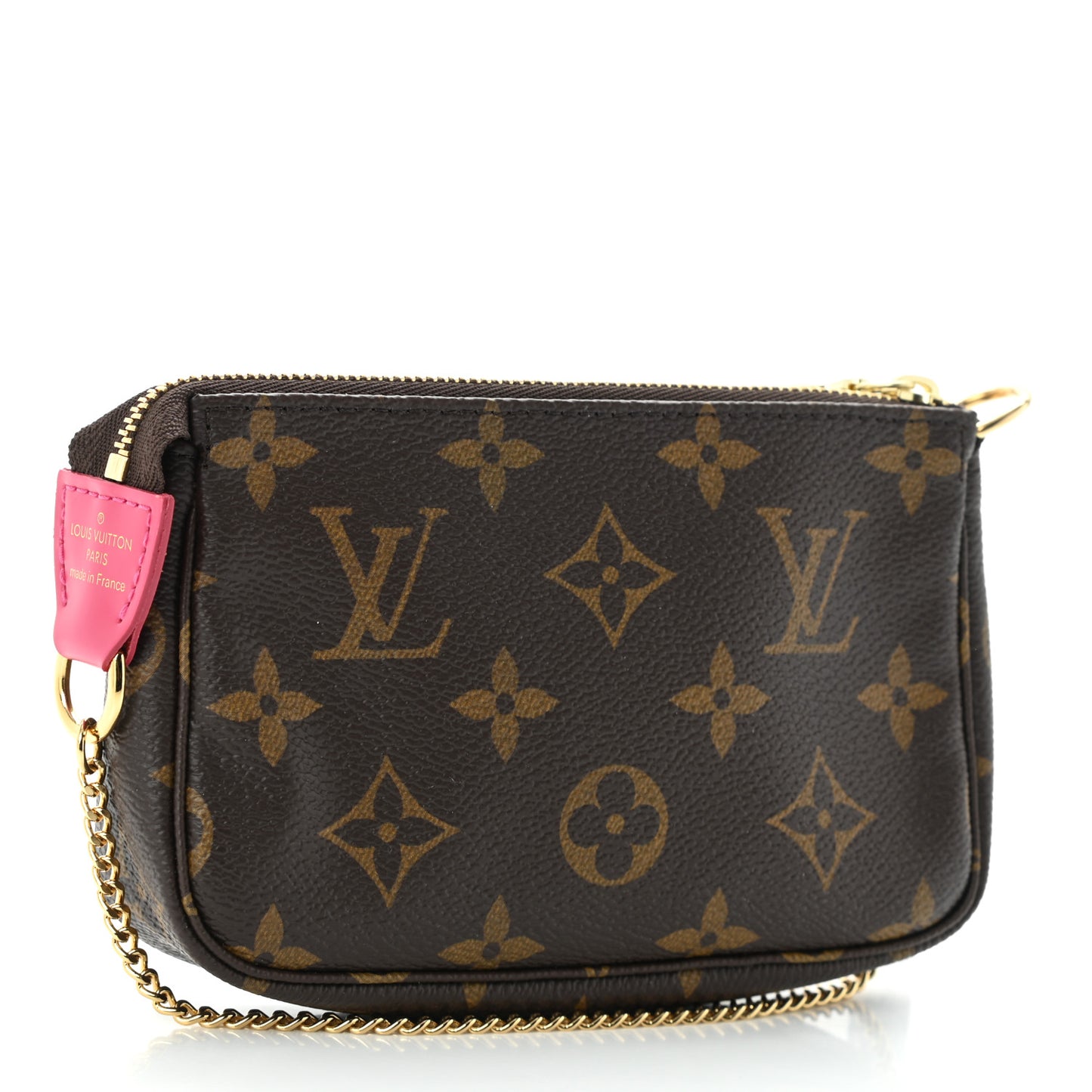 Monogram 2020 Christmas Animation Roller Coaster Mini Pochette Accessories Pivoine