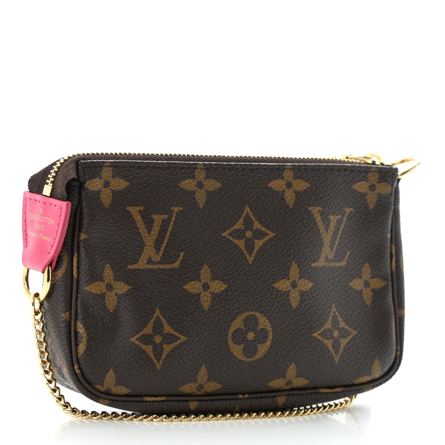 Louis Vuitton Monogram 2020 Christmas Animation Roller Coaster Mini Pochette Accessories Pivoine 2 of 8