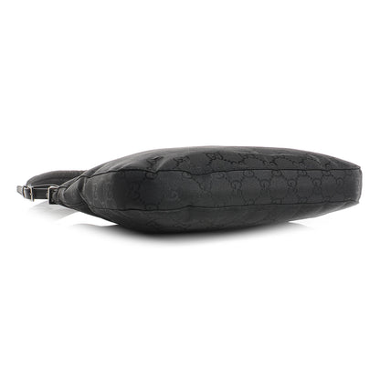 Gucci Nylon Monogram Shoulder Bag Black 4 of 7