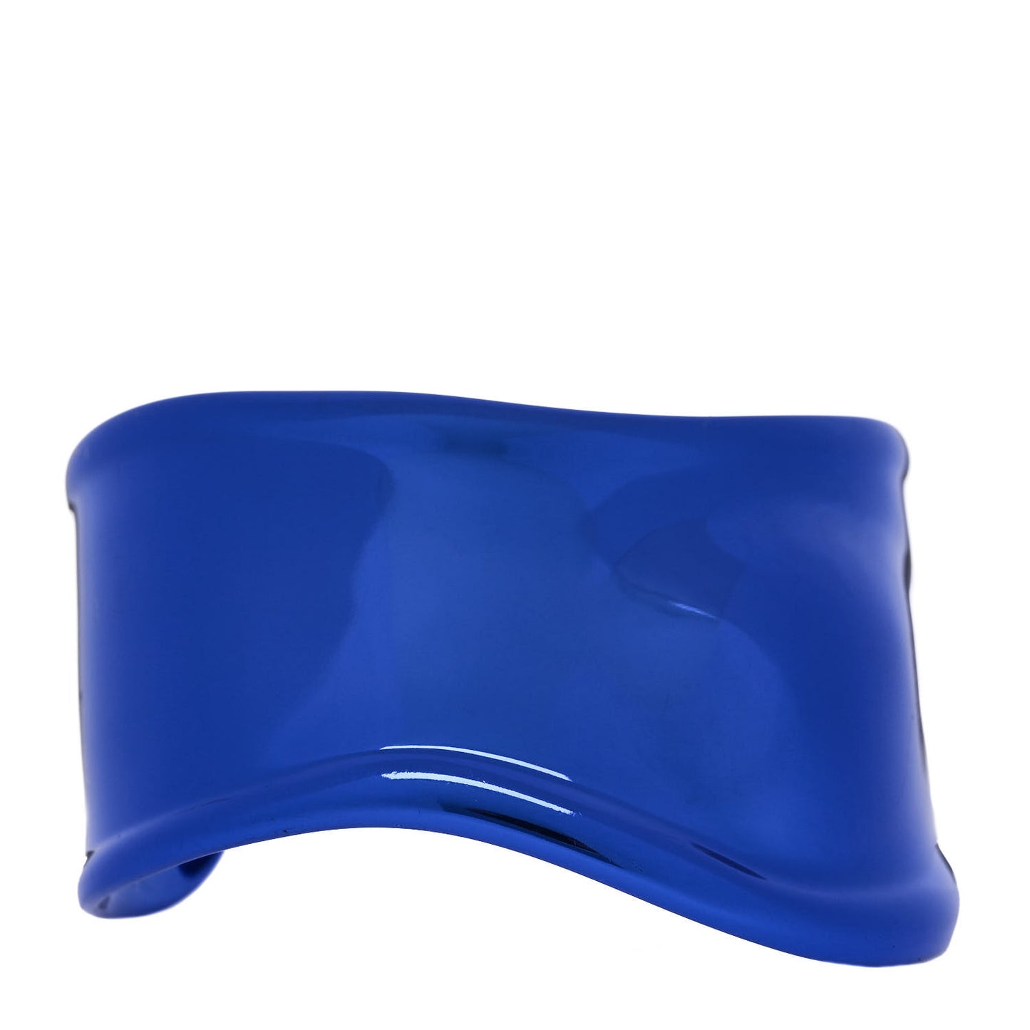 Copper Elsa Peretti Small Left Wrist Bone Cuff Bracelet Blue
