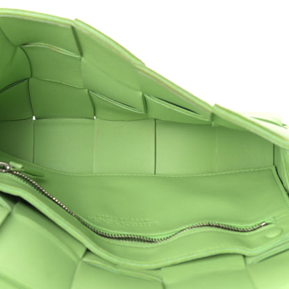 Bottega Veneta Nappa Maxi Intreccio Cassette Bag Pistachio 5 of 16