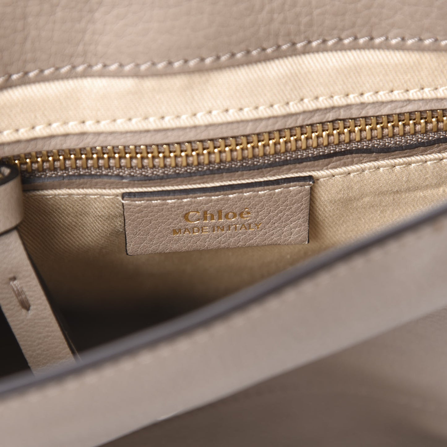 Suede Calfskin Small Faye Backpack Motty Grey