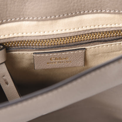 Chloe Suede Calfskin Small Faye Backpack Motty Grey 7 of 8