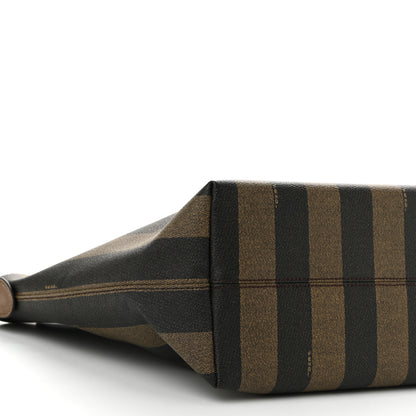 Fendi Pequin Spalmati Medium Roll Tote Tobacco Foresta 9 of 10