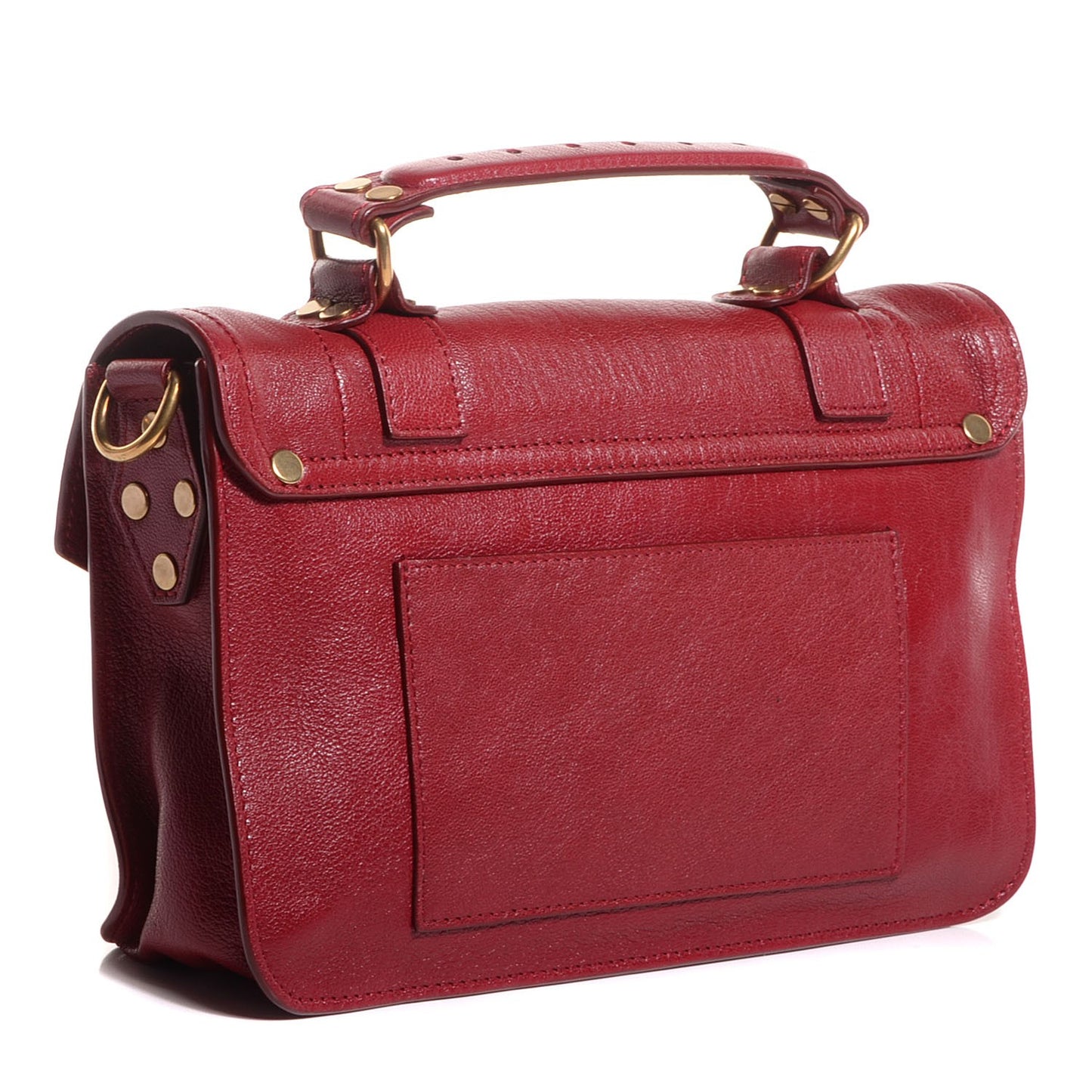 Lambskin Tiny PS1 Satchel Crimson