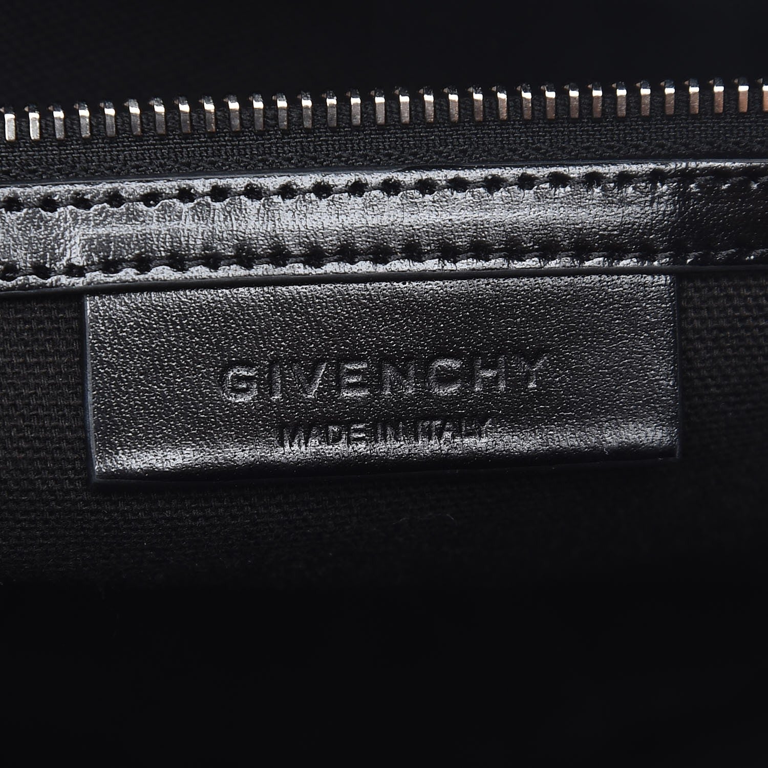 Givenchy Shiny Lord Calfskin Medium Antigona Black 7 of 8