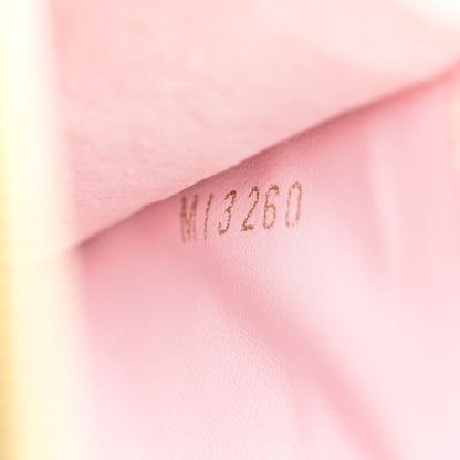 Louis Vuitton Monogram 2020 Christmas Animation Big Wheel Double Zip Pochette Rose Ballerine 8 of 12