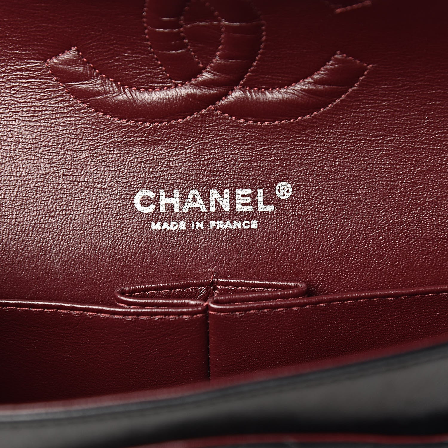 Chanel Lambskin Quilted Medium Double Flap Black 6 of 14