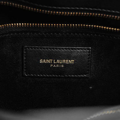 Saint Laurent Calfskin Small Sac De Jour Black 6 of 7