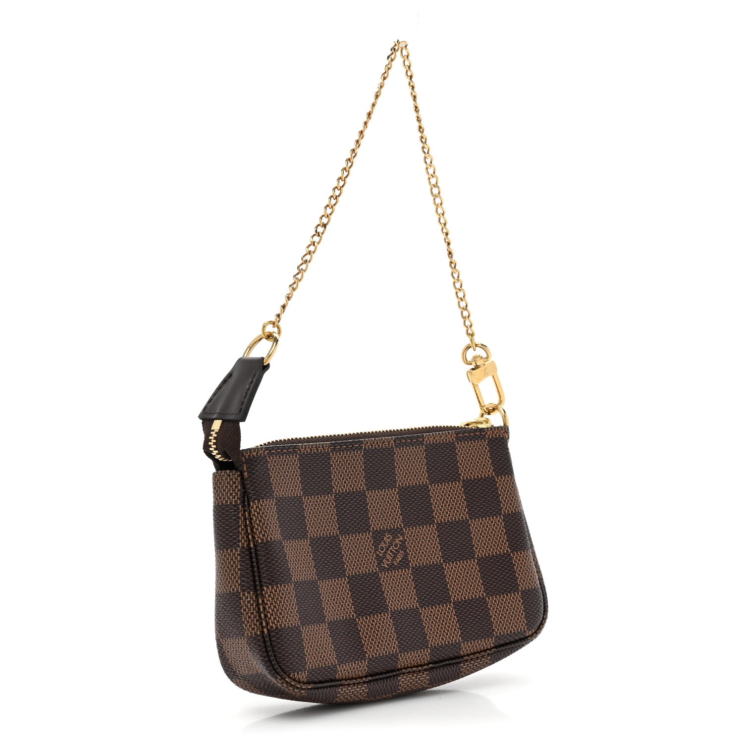 Louis Vuitton Damier Ebene Mini Pochette Accessories 3 of 9