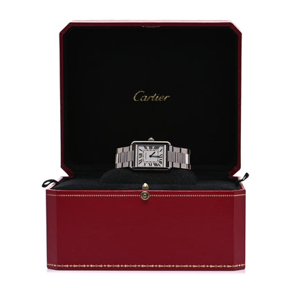 Cartier Stainless Steel 24mm Tank Solo Quartz Watch 5 of 5