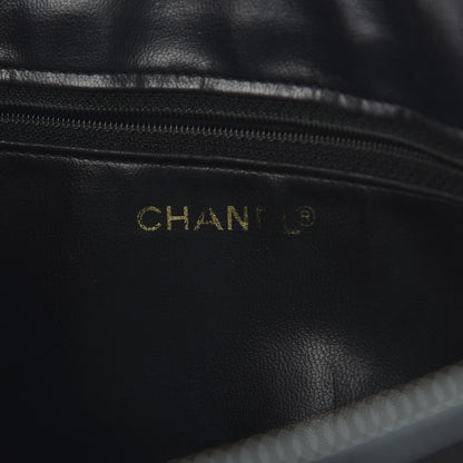 Chanel Caviar Flap Shoulder Bag Black 7 of 10