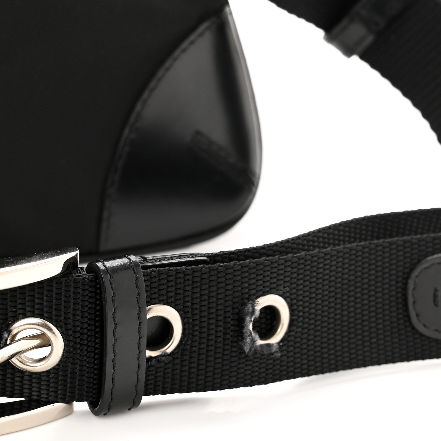 Prada Tessuto Nylon Belt Bag Black 11 of 11