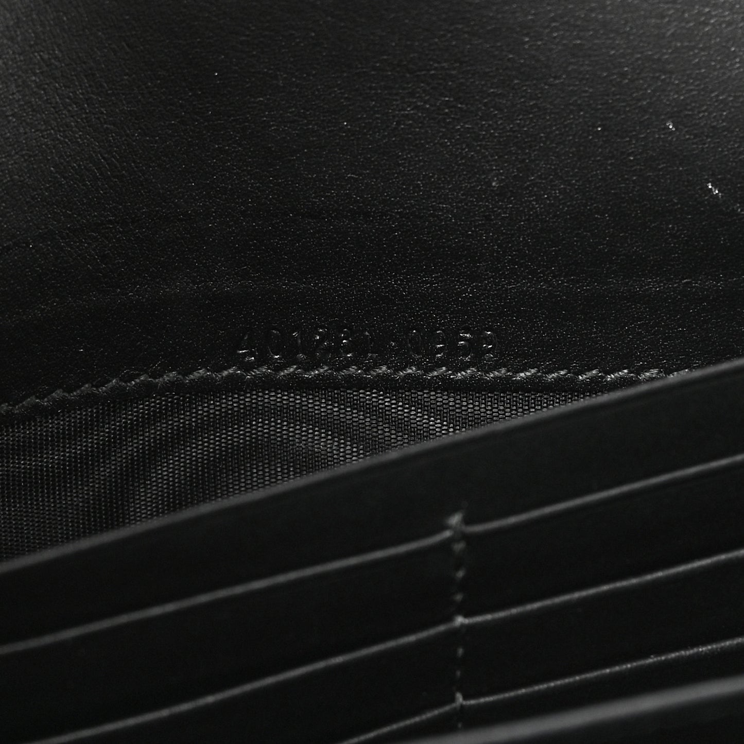 Velvet GG Monogram Mini Dionysus Chain Wallet Black