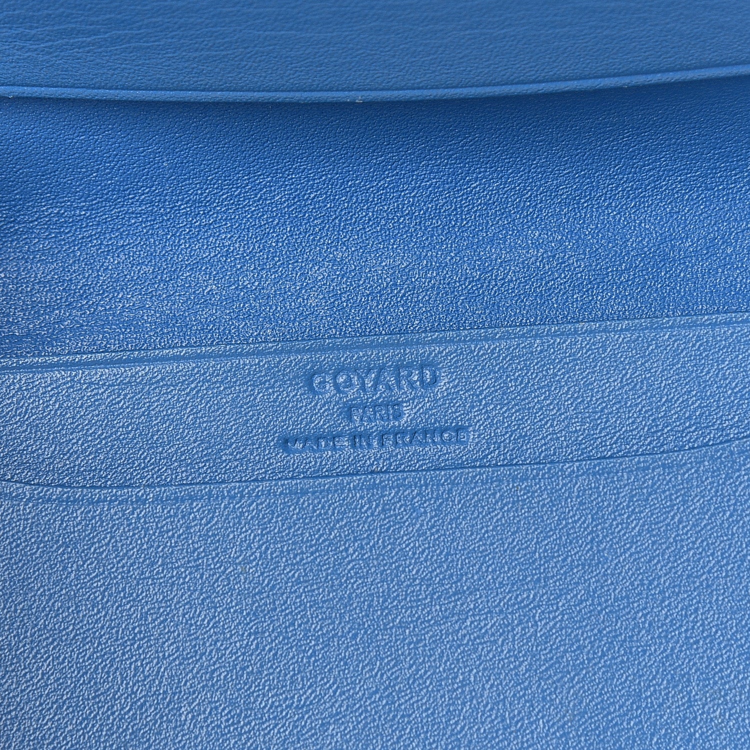 Goyard Goyardine Business Card Holder Sky Blue 6 of 9