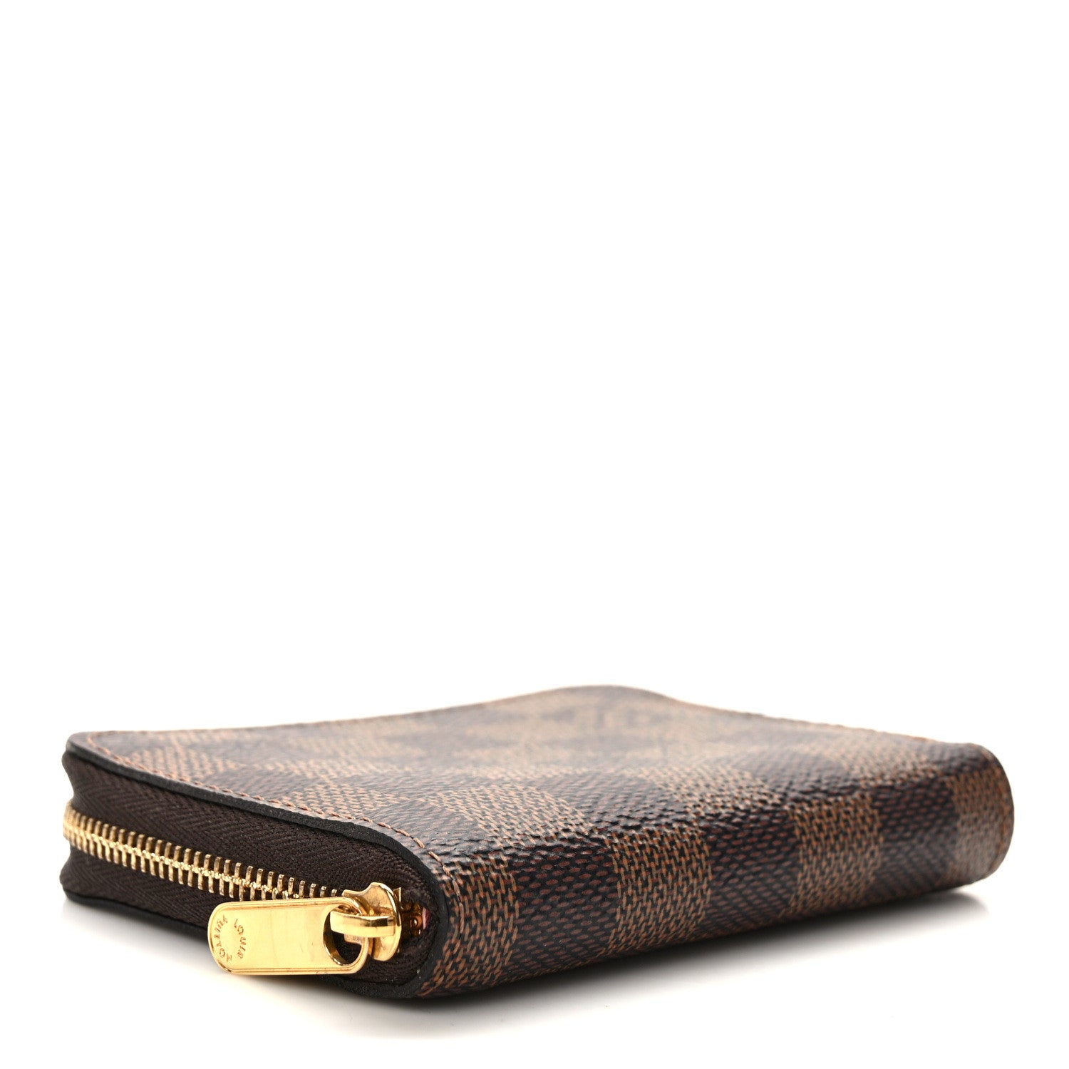 Louis Vuitton Damier Ebene Zippy Coin Purse Rose Ballerine 4 of 8