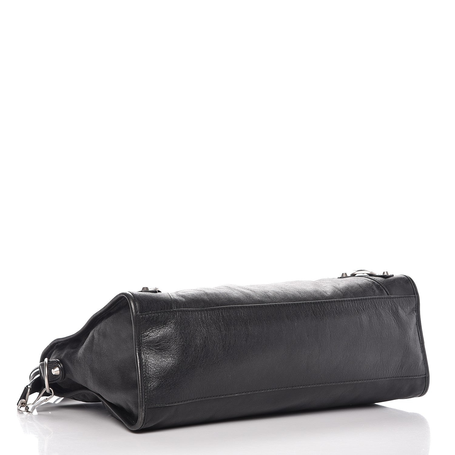 Balenciaga Agneau Classic Silver Hardware City Black 10 of 13