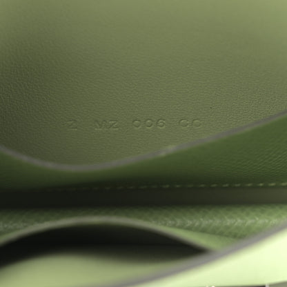 Hermes Epsom Constance Slim Wallet Vert Criquet 7 of 8