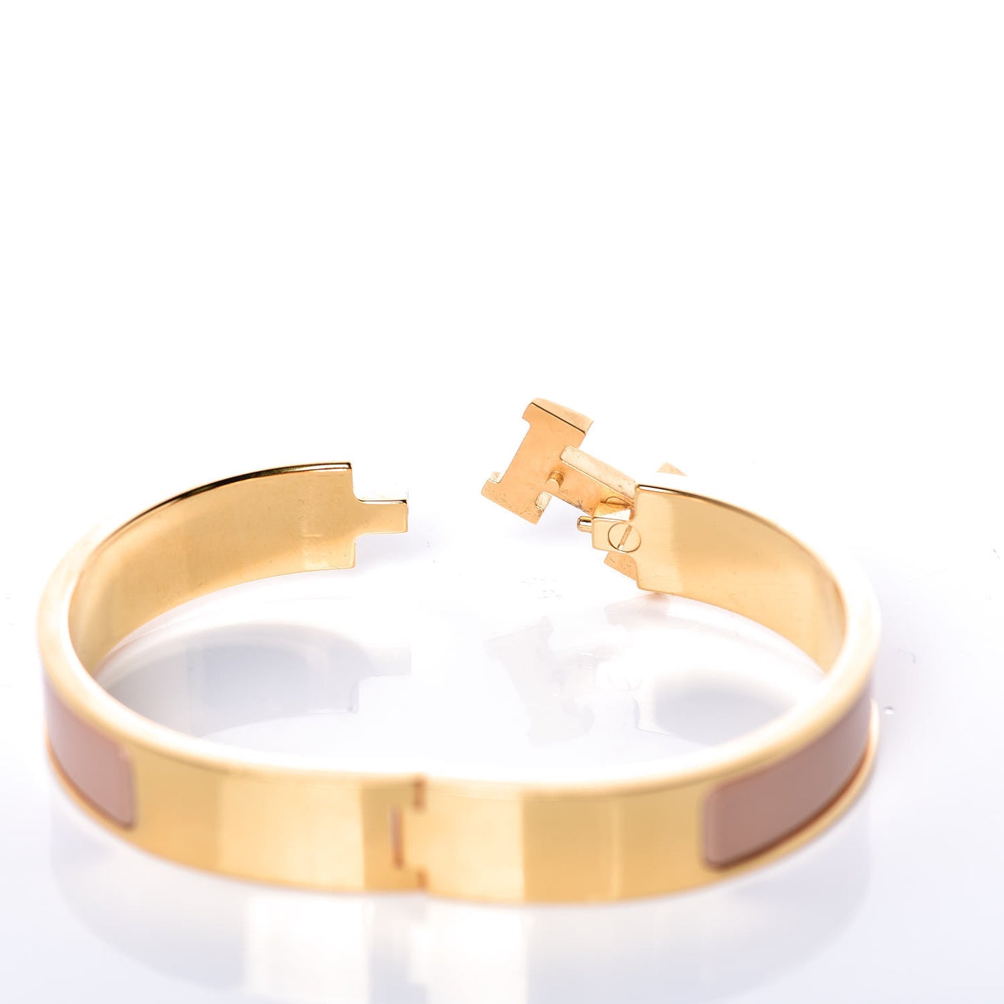 Enamel Narrow Clic Clac H Bracelet GM Make Up