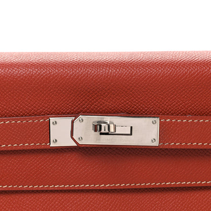 Hermes Epsom Candy Kelly Retourne 32 Brique Orange 8 of 11