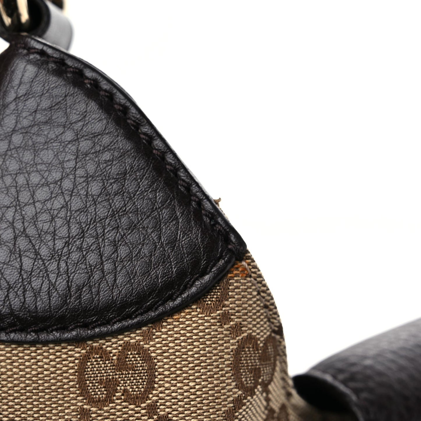 Monogram Web Medium Dressage Hobo Dark Brown