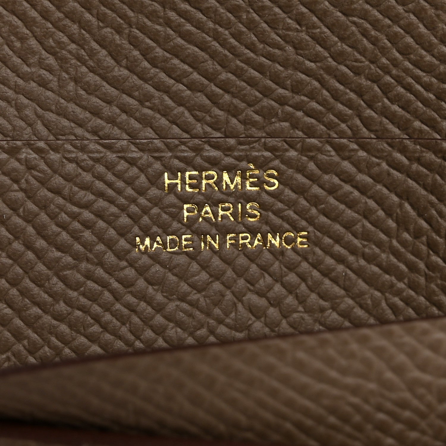 Hermes Epsom Bearn Compact Wallet Etoupe 6 of 8