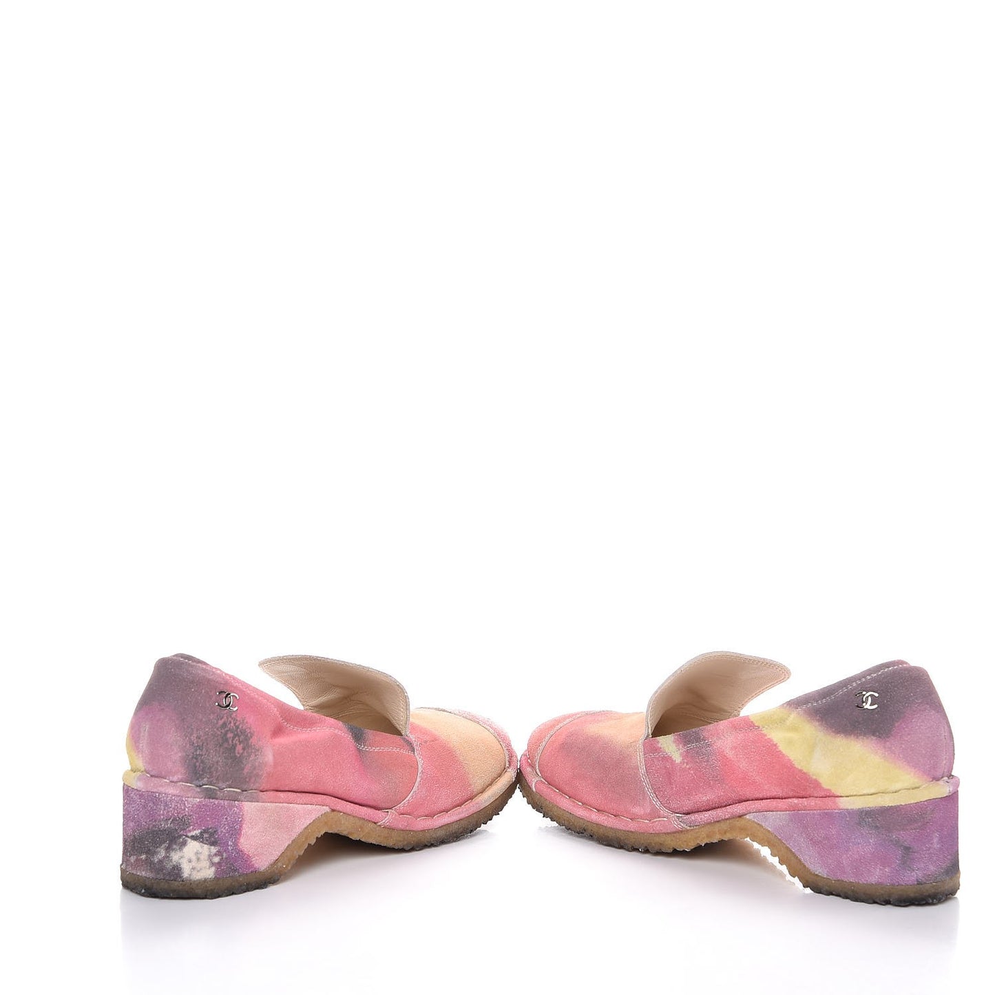 Suede Mocassin Loafers 40 Multicolor