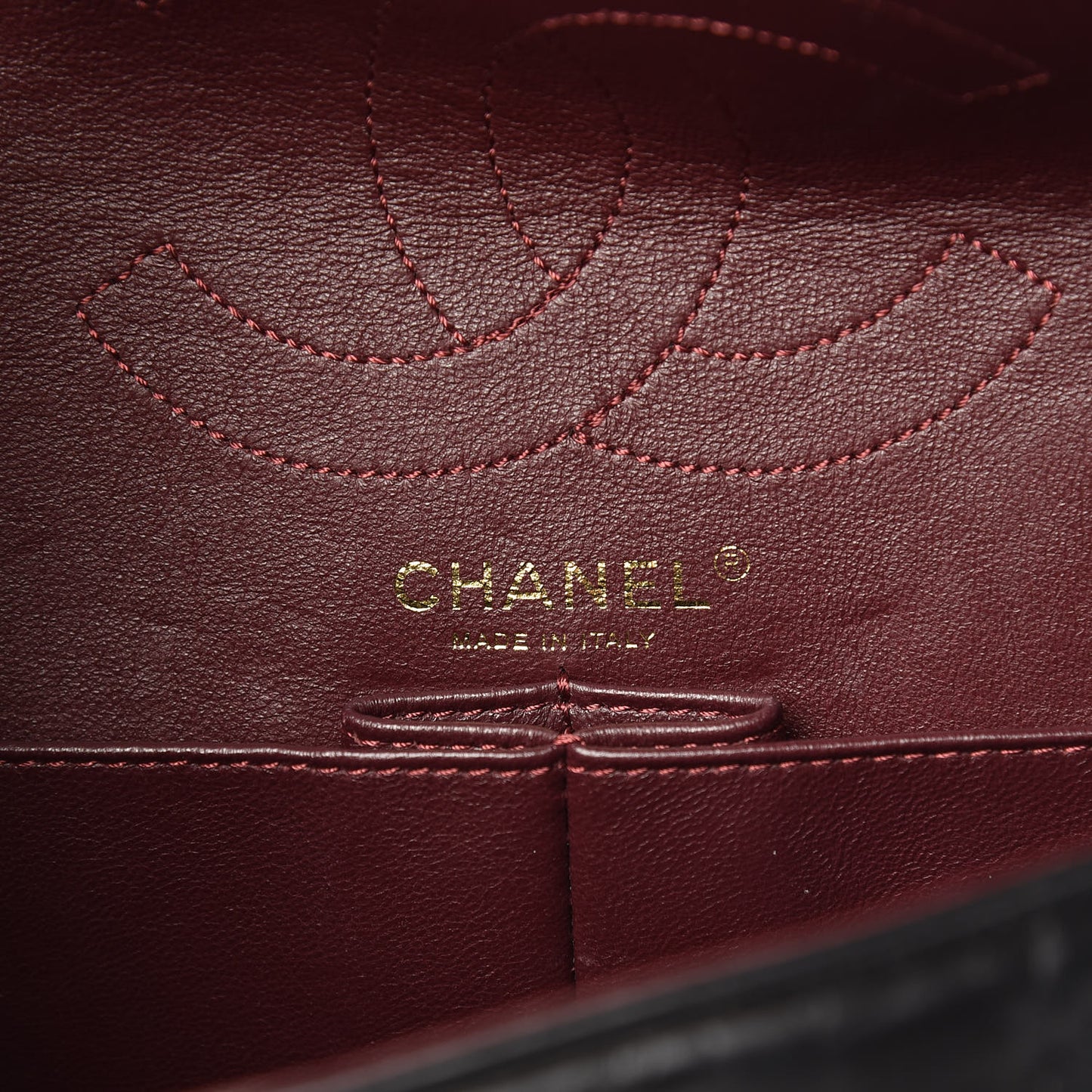 Aged Calfskin Quilted 2.55 Reissue 226 Flap Black