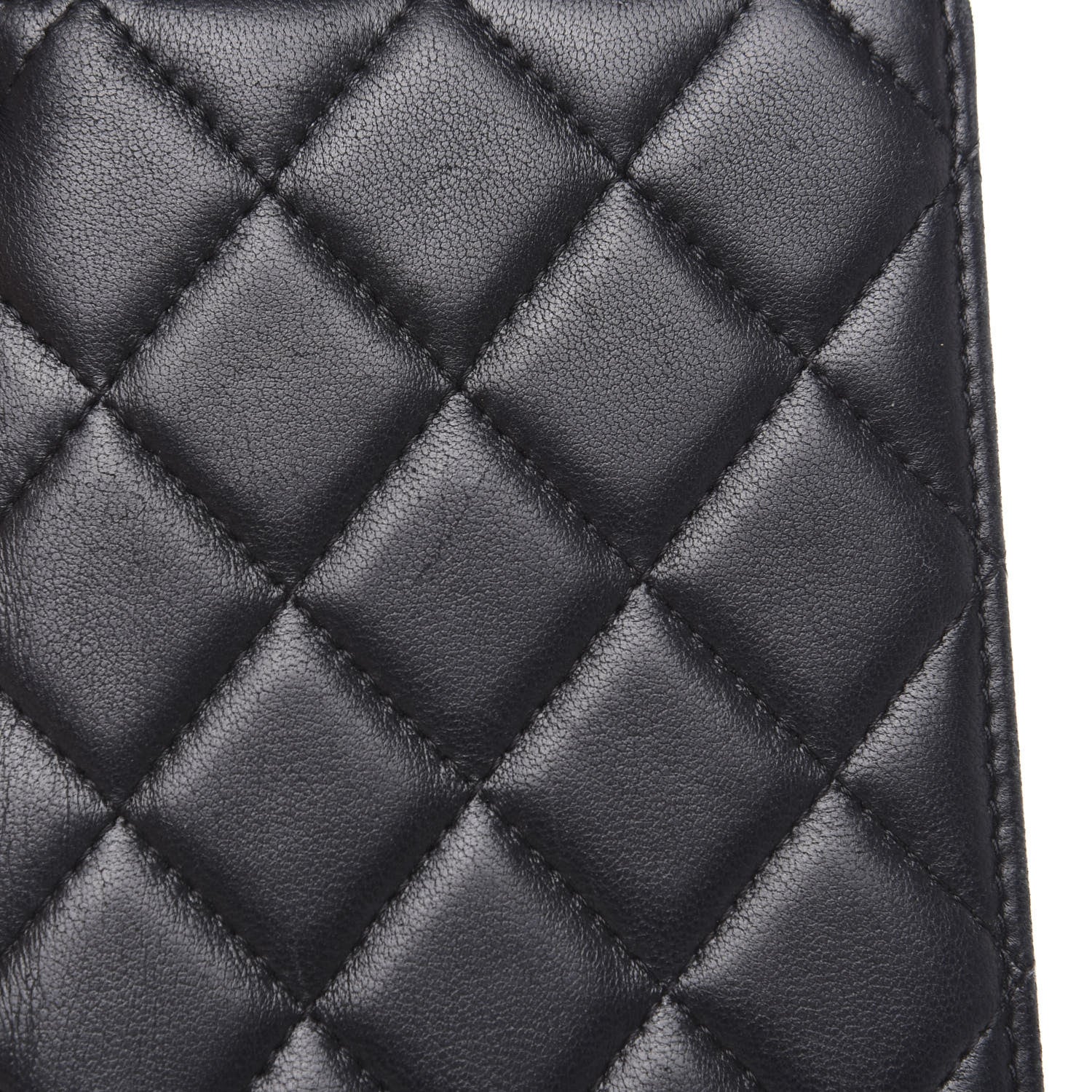 Chanel Lambskin Medium Agenda Cover Black 8 of 11