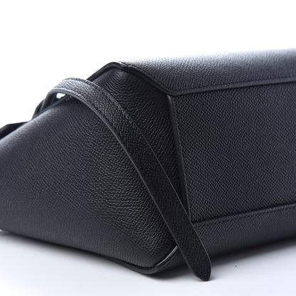 Celine Grained Calfskin Nano Belt Bag Black 10 of 12