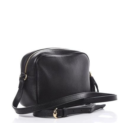 Gucci Pebbled Calfskin Small Soho Disco Bag Black 3 of 10