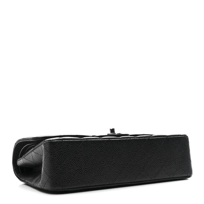 Chanel Caviar Quilted Medium Double Flap Black 4 of 11