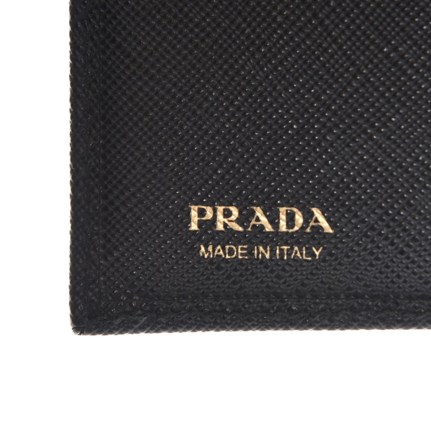 Saffiano Small Fiocco Bow Wallet Nero Black