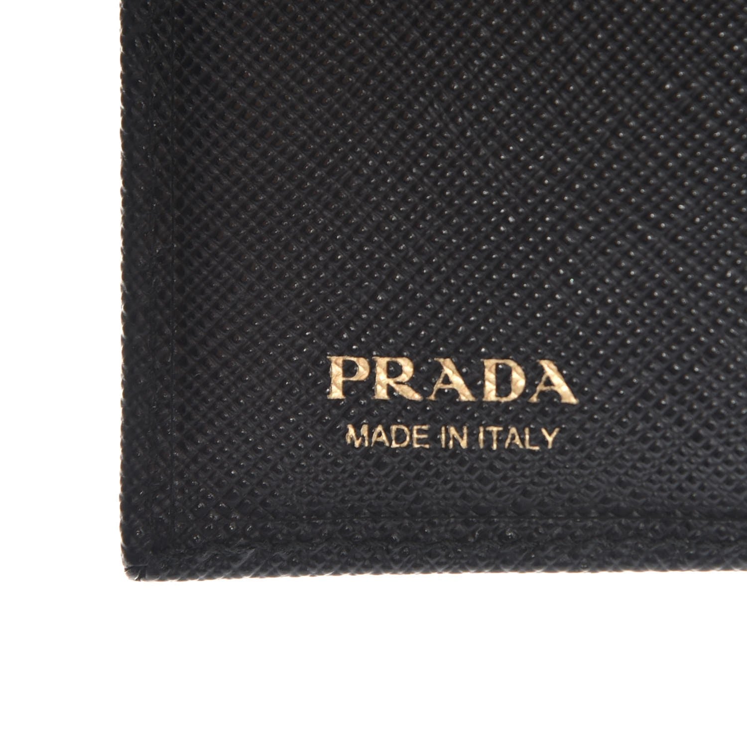 Prada Saffiano Small Fiocco Bow Wallet Nero Black 6 of 8