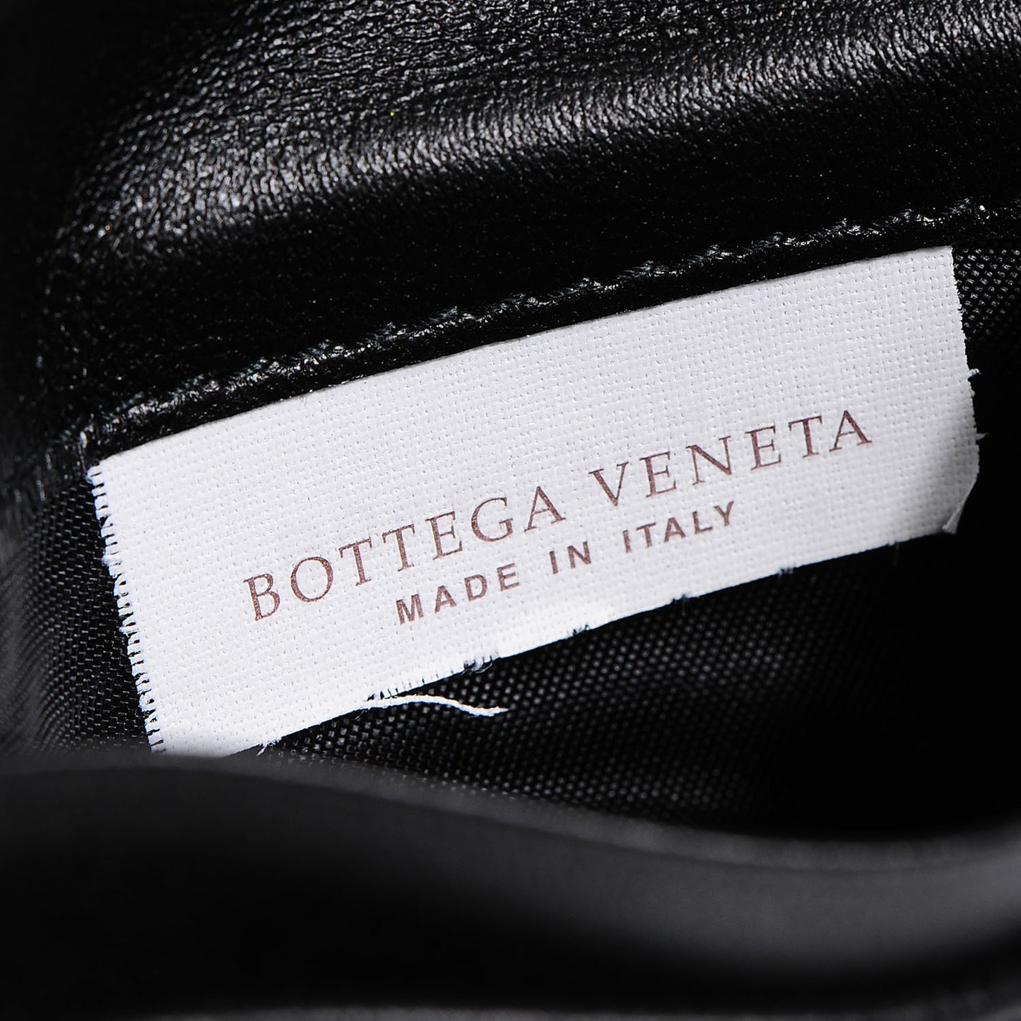 Nappa Intrecciato Ayers Trim Bi-Fold Wallet Nero Black