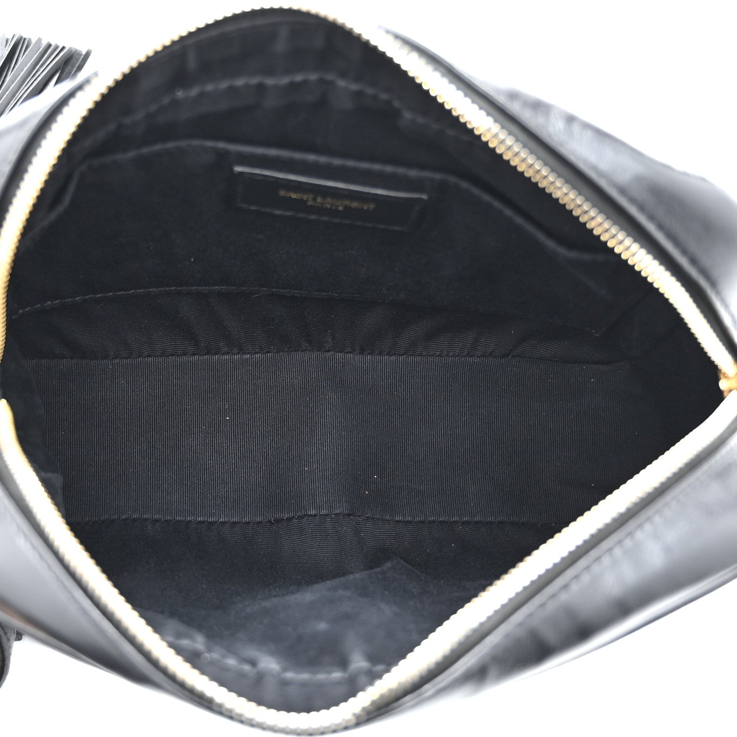 Saint Laurent Calfskin Matelasse Monogram Lou Camera Bag Black 5 of 10
