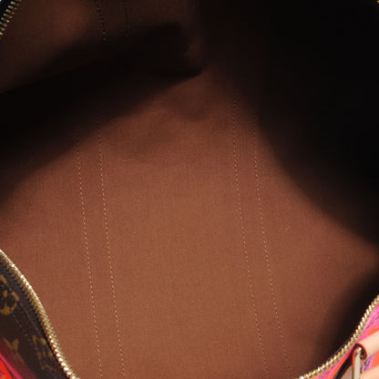 Louis Vuitton Monogram Roses Keepall 50 6 of 7