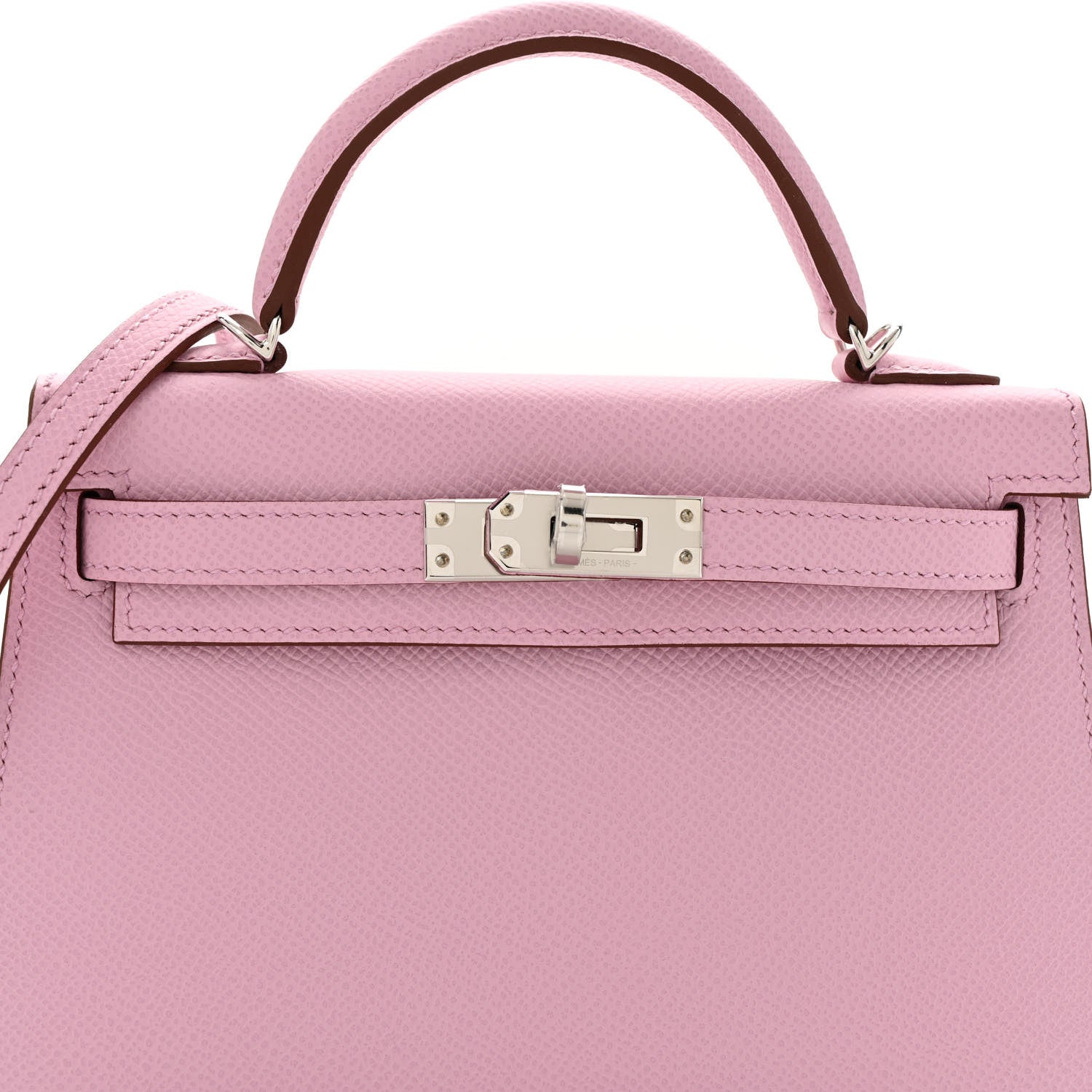 Hermes Epsom Mini Kelly Sellier 20 Mauve Sylvestre 8 of 9