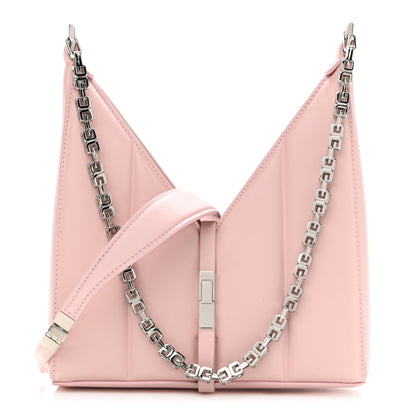 Givenchy Lambskin Padded Mini Cut Out Shoulder Bag Blush Pink 1 of 10