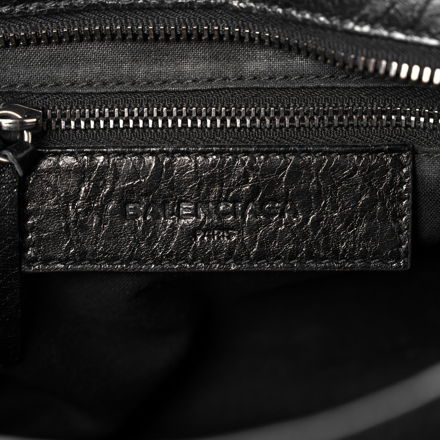 Balenciaga Agneau Silver Metallic Edge Hardware S City Black 6 of 9