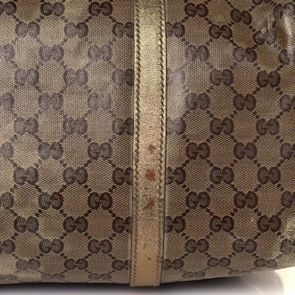 Gucci Crystal Monogram Medium Joy Boston Bronze 16 of 18