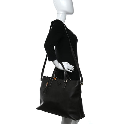Gucci Calfskin Large Bamboo Tassel Top Handle Tote Brown 2 of 10