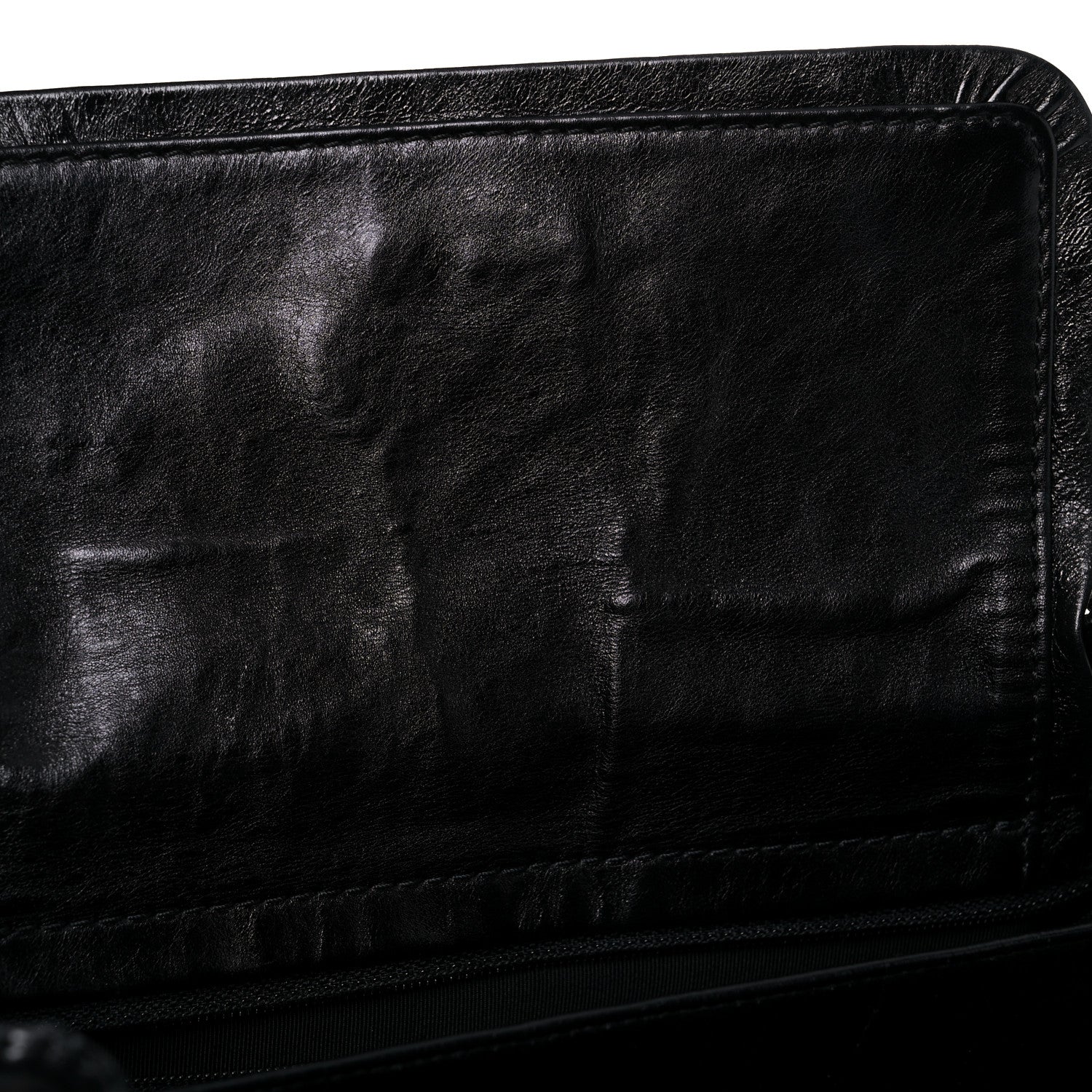 Chanel Metallic Aged Calfskin Quilted Reissue 2.55 Accordion Flap Black 19 of 20