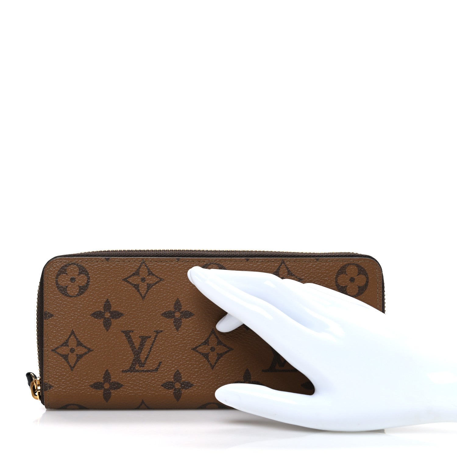 Louis Vuitton Reverse Monogram Clemence Wallet 2 of 6