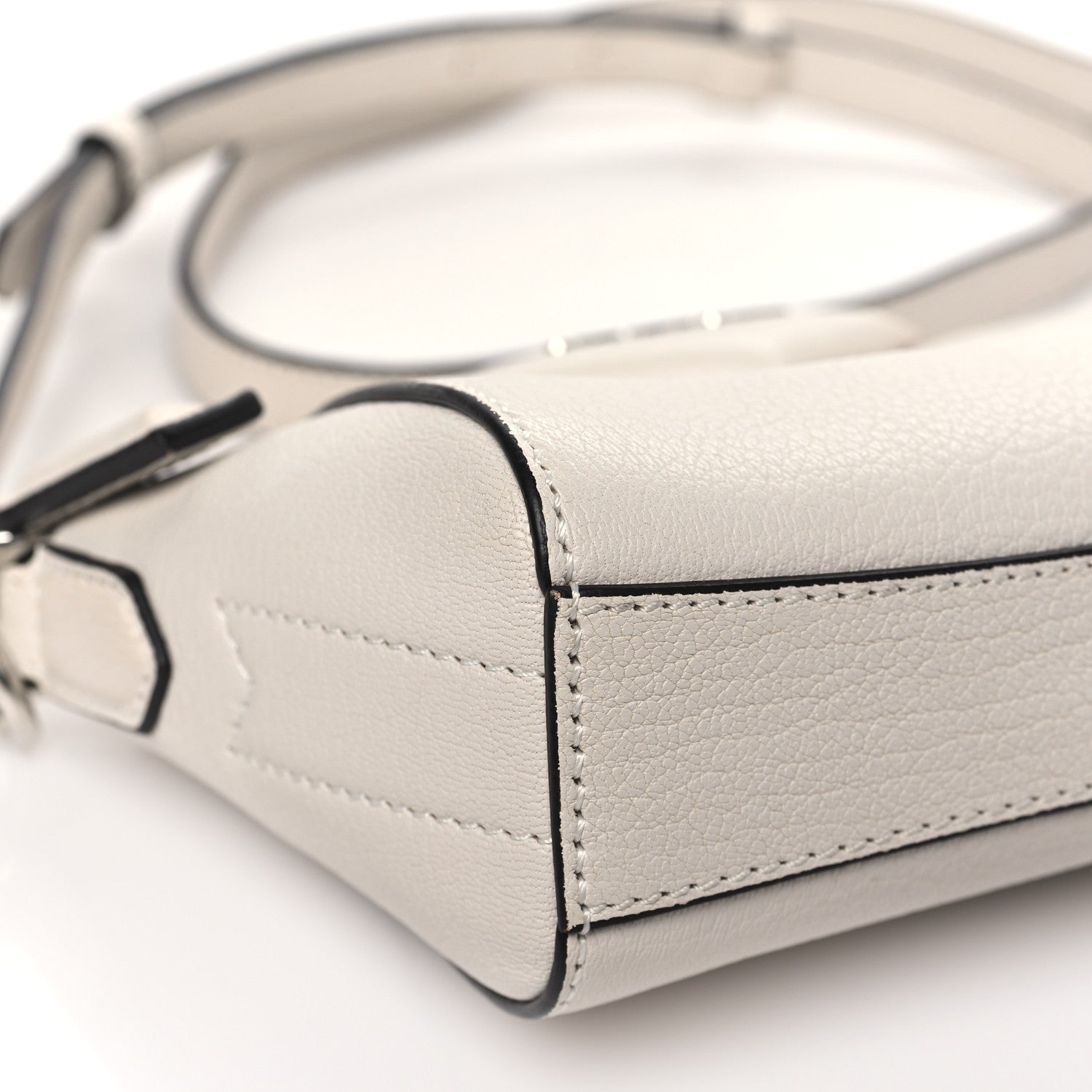 Givenchy Sugar Goatskin Nano Antigona White 8 of 12