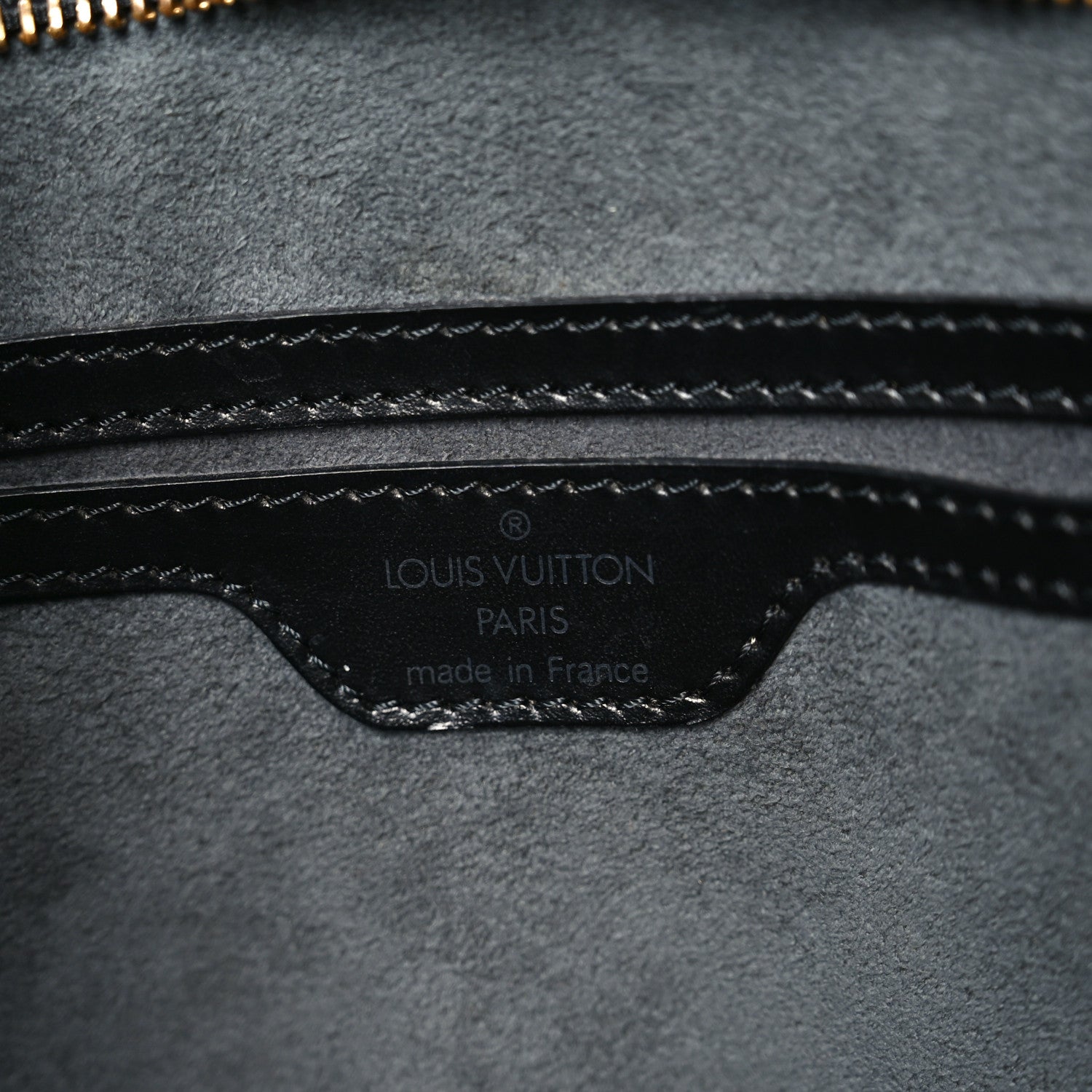 Louis Vuitton Epi Saint Jacques PM Black 6 of 9